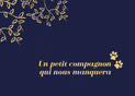 Compagnon fid&egrave;le, un adieu plein d'amour